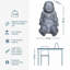 Weather Resistant UV Resistant Fiberstone Garden Statue