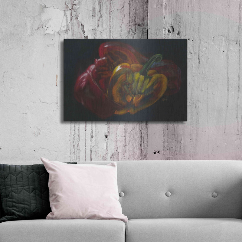 «Savory Peppers» par Barbara Keith, H 24 po x l 36 po