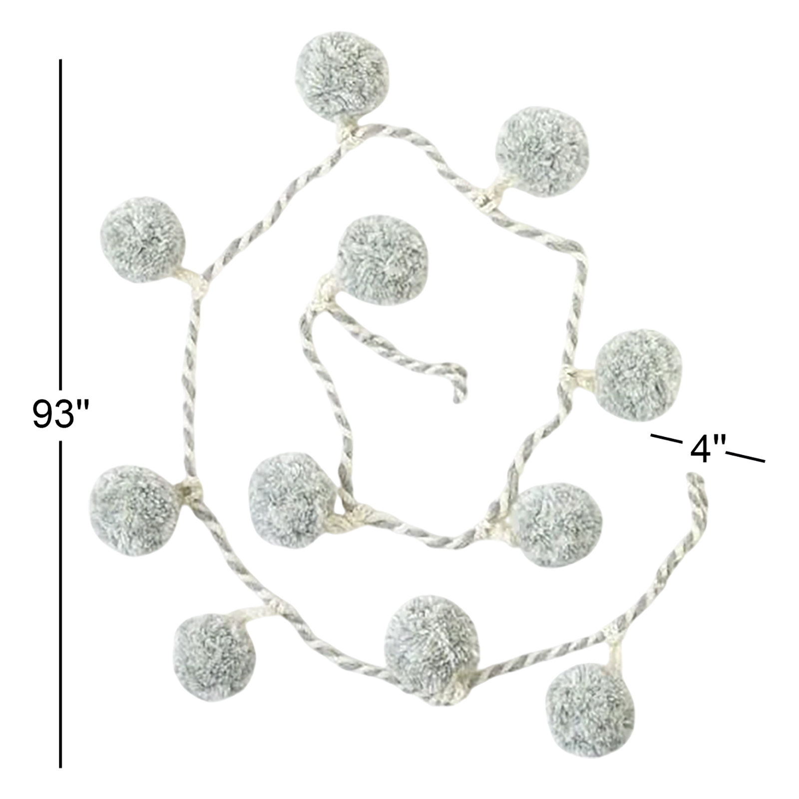 93'' in. Garland