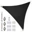 Voile d'ombrage triangulaire ColorTree avec ensemble de quincaillerie - UPF50, coins renforcés, tissu 260 g / m²-93981627-84256019