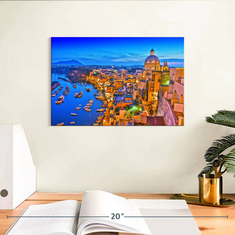 Procida, H 8 po x l 12 po