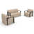 Tissu cendre Sunbrella est en rupture de stock