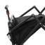 Chariot d'extérieur pliant robuste Seina de 150 livres, noir (paquet de 2)