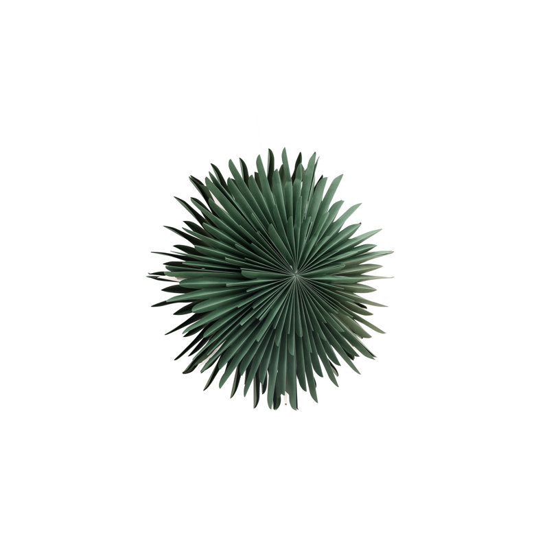 Brooklana 1 - Light Geometric Pendant, 60cn H x 60cm W x 60cm D, Green