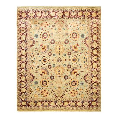 Classic One-of-a-Kind 6' 2" X 13' 10" Hand Knotted Area Rug