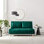 Berlyn 2 Seater Futon Sofa Bed - Luxury Simple Modern Folding Design-425693075