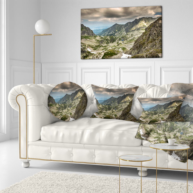Housse de coussin et insert Landscape Tatra