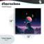 Astronaute et plaque murale de terrain aux tons mauves, design par Sasha
