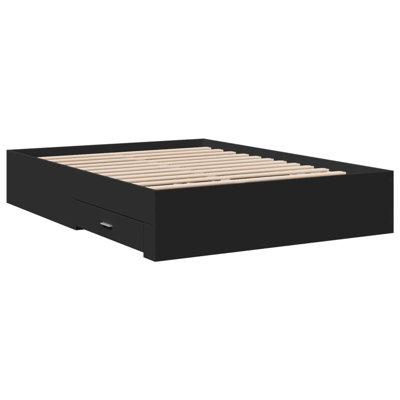 Yamna Engineered Wood Bed Frame