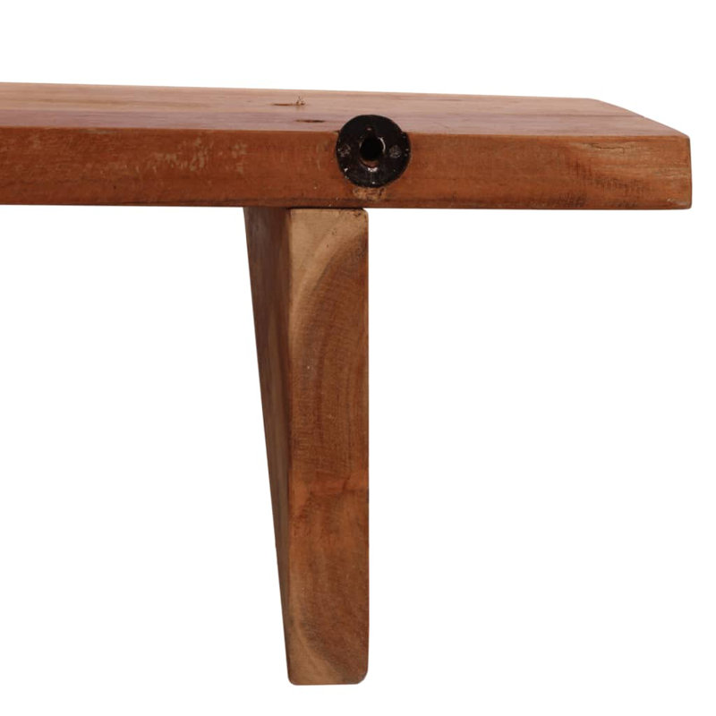 Alpen Home Wall Shelves 2 Pcs 43.3x7.9x7.1 in Solid Wood Acacia