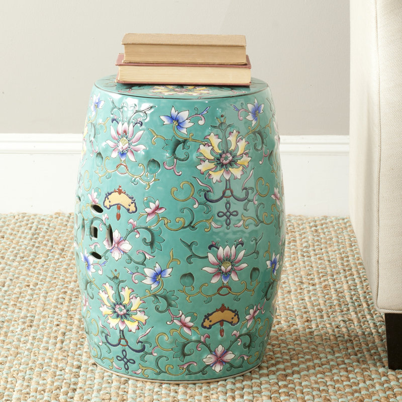 Water Lily Garden Tabouret