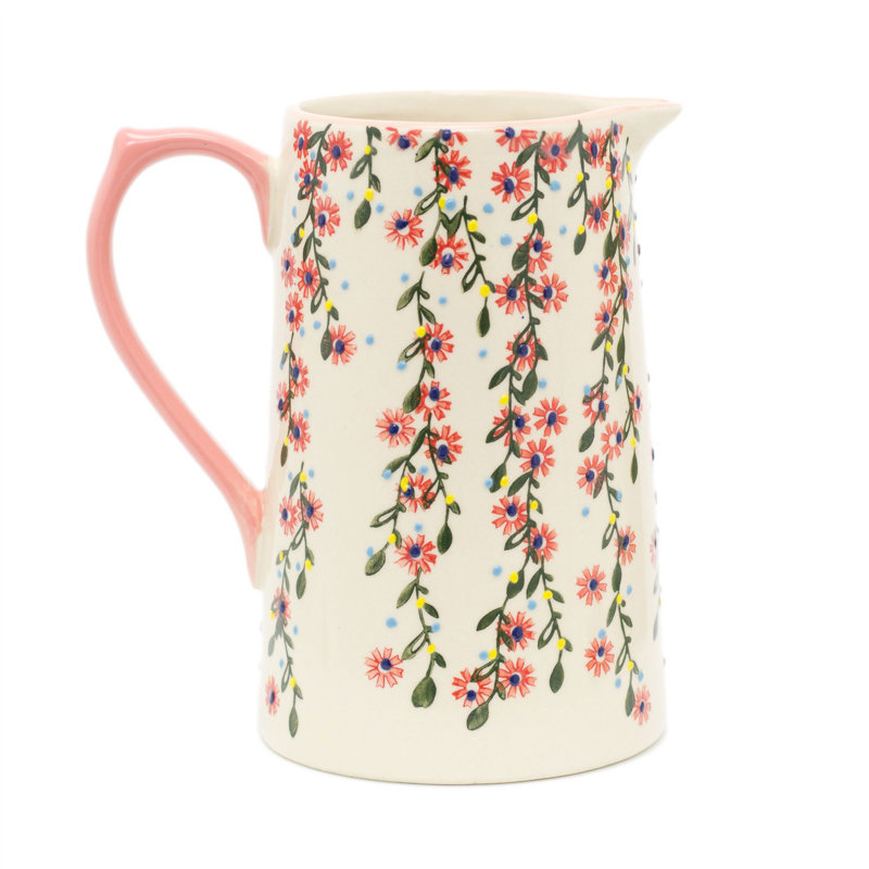 Floral Serving Jug