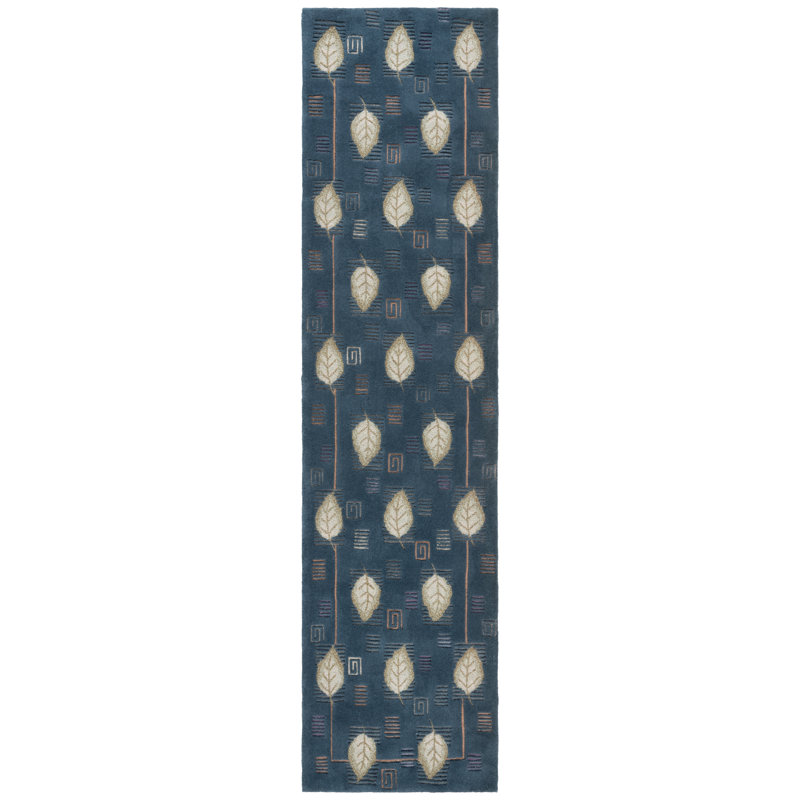 Berkley Hand Hooked Wool Pile Rug, Runner 2'6" x 10'