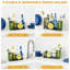 Porte-éponge Smiley Face Sink Caddy