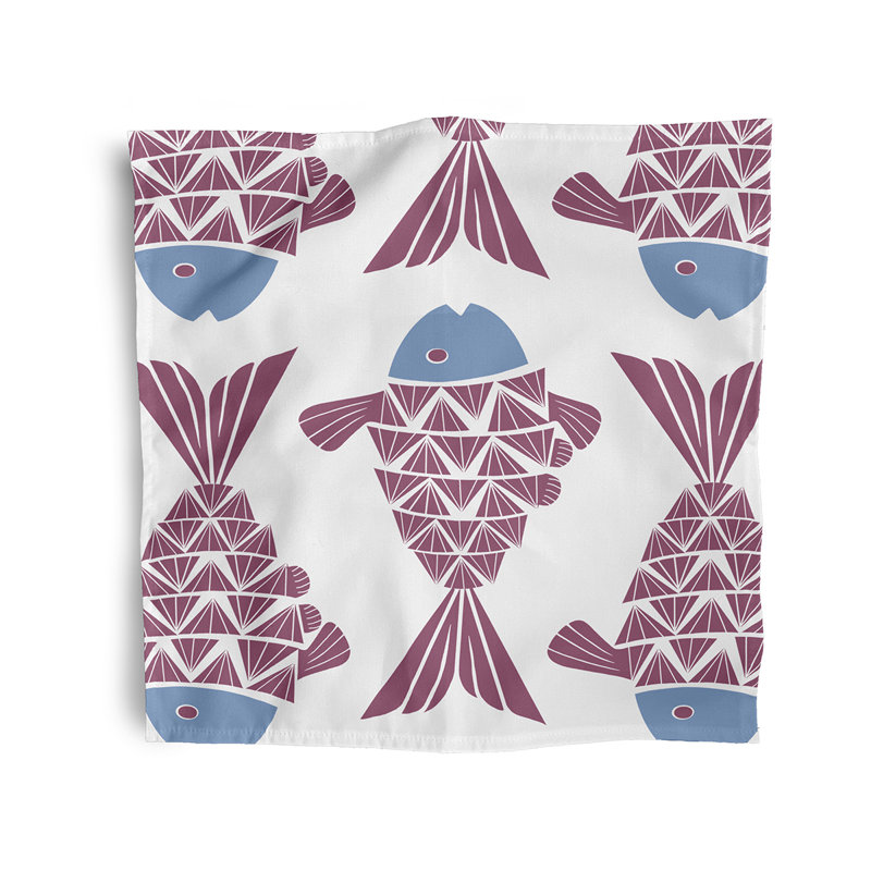 Ensemble de serviettes 4 pièces Grand Ridge, L 18 po x L 18 po, Mauve