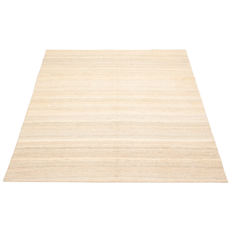 Tapisserie kaki naturel Kilim 6 pi 4 po x 8 pi 2 po