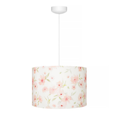 Downey - Light White Drum Pendant