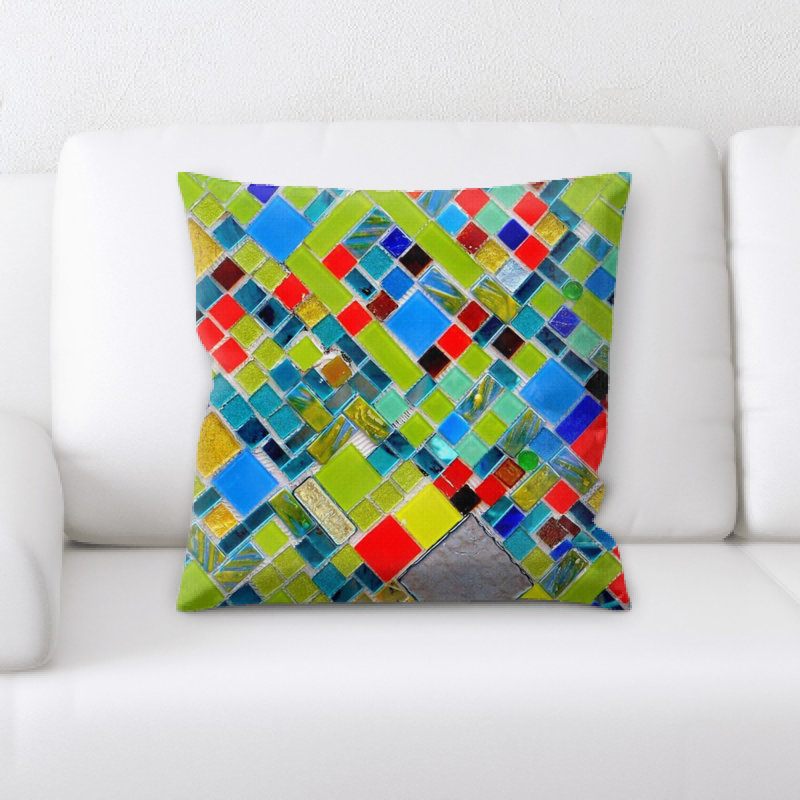 Microsuede Reversible Throw Pillow