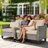 Allcot 9 - Person Patio Conversation Set with Cushions-866468807