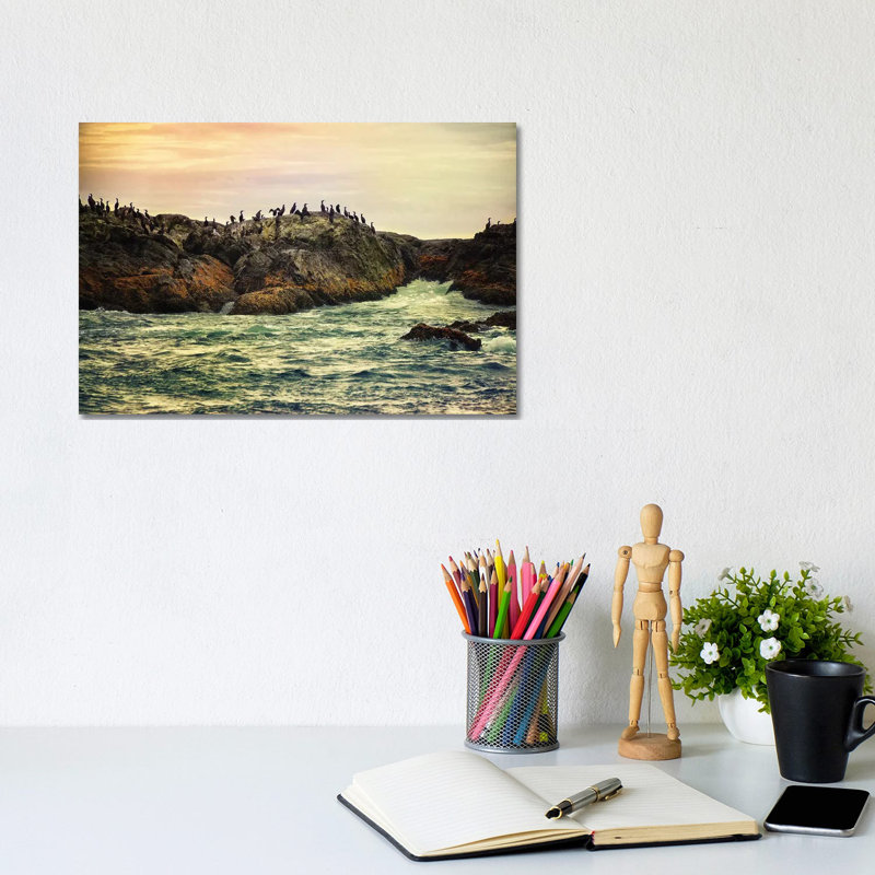 Bird Rock Tofino by MScottPhotography - Wrapped Canvas Gallery-Wrapped Canvas Giclée, 20.32 cm H x 30.48 cm W