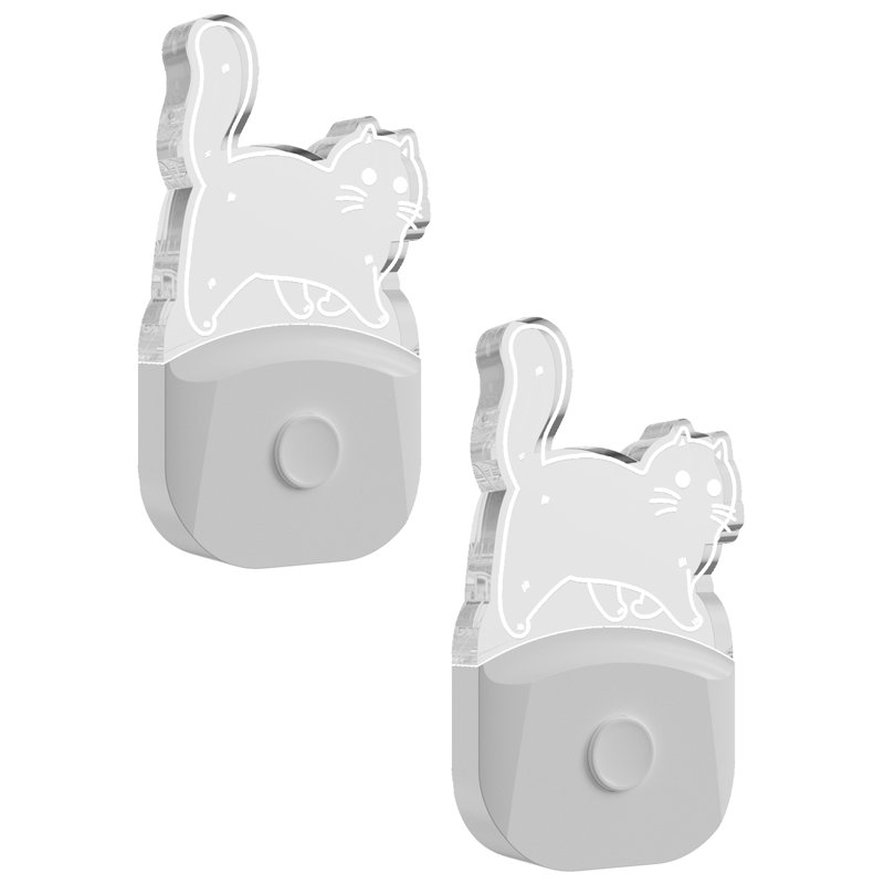 Kids Night Light, Dusk to Dawn Cat Nightlights 8 Colours