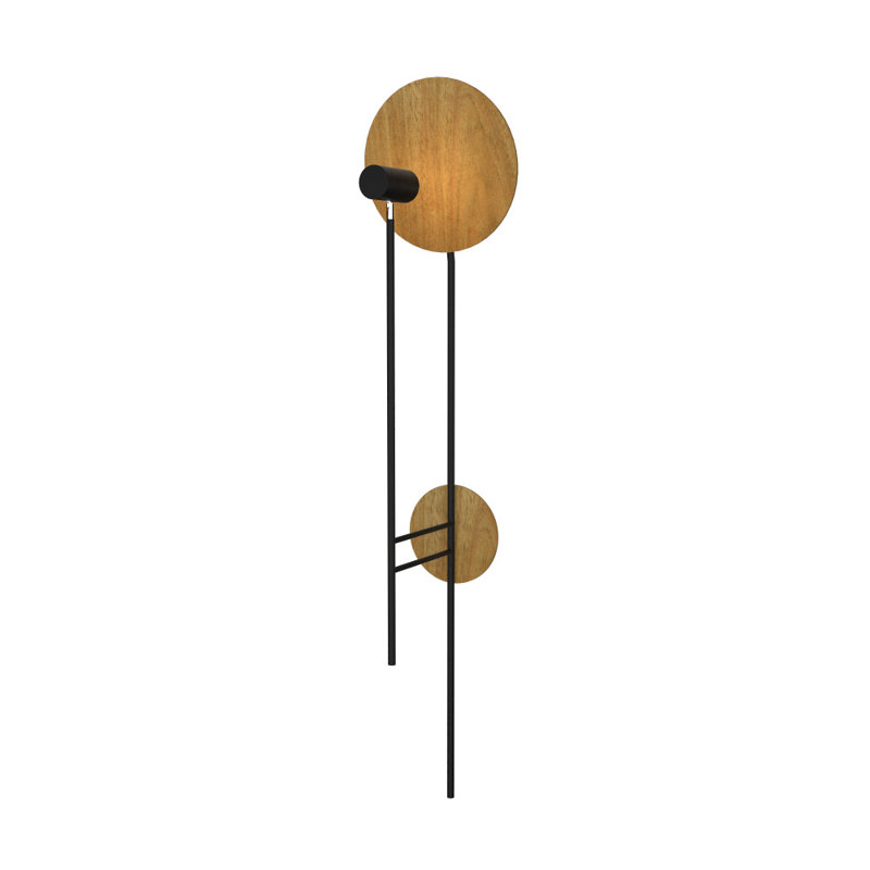 Dot 1 - Light Armed Sconce, Louro Freijó
