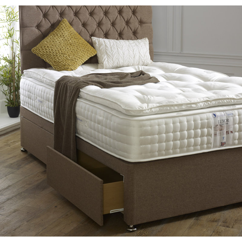 Thaxton Divan Bed Set, Single (3')