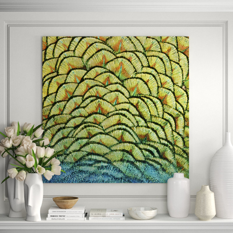 Bird Of A Different Feather III Print by Austin Beiv, Matte, 46" H x 46" W