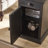 Saldana Block End Table with Storage and Built-In Outlets