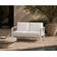 Ensemble repas et salon d'extérieur 15 pièces Aynura - Mobilier de patio en aluminium thermolaqué avec table de salle à manger, chaises empilables, ensemble de canapé et chaises longues inclinables