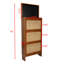 Armoire à chaussures grande capacité pour entrée, H 65 po, 3 tiroirs rabattables et noir, armoire pratique, H 65 po avec rangement caché, s'adapte à divers styles de maison, fabrication