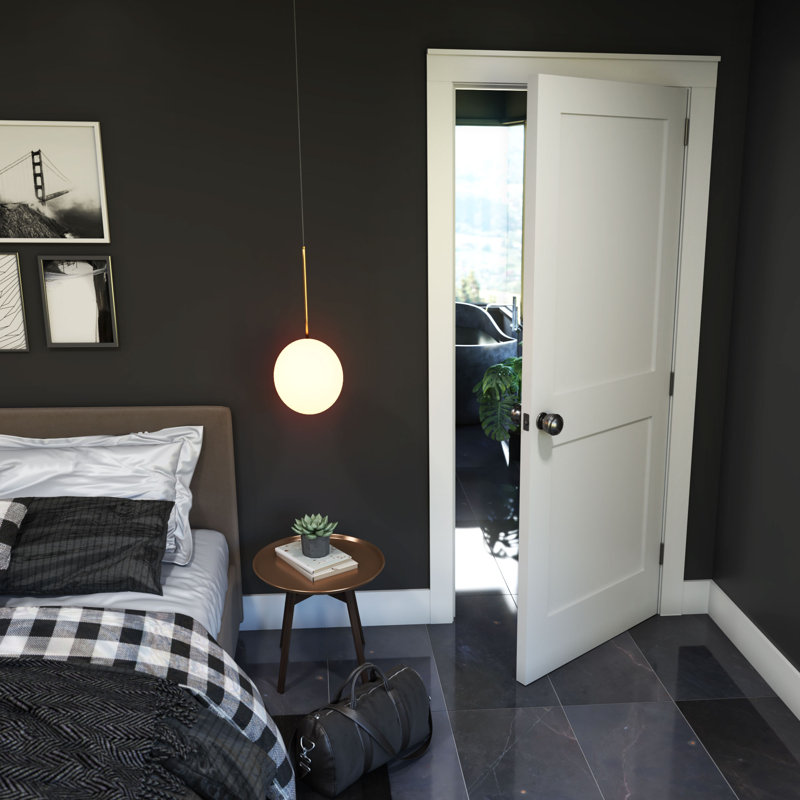 Porte à panneaux 80 po, 32 po x 80 po