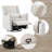 Swivel Recliner Chair with Pillow-1135592257