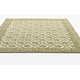 Anders Traditional Floral Wool and Nylon Green Area Rug
