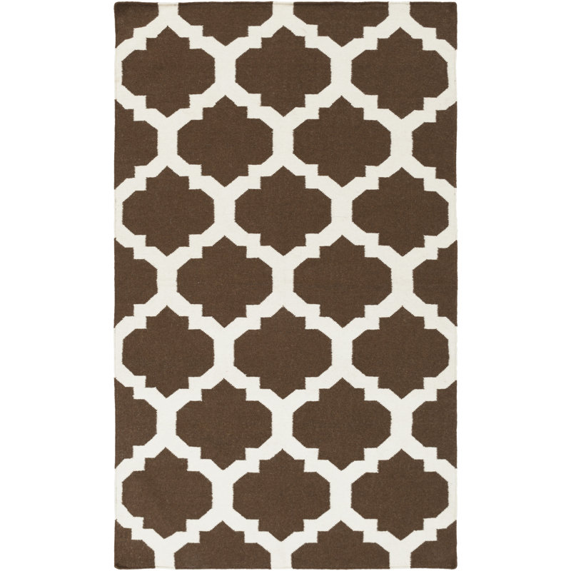 Bangor Wool Geometric Indoor Rug, Rectangle 3' x 5'