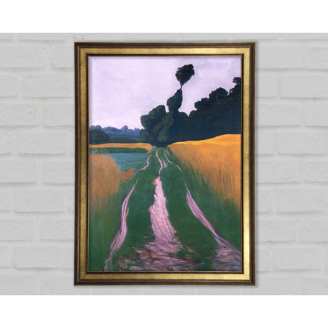 Landschaft im Regen von Felix Vallotton - Druck