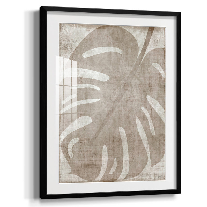 Siesta Key Framed Print, Black Framed Paper, White