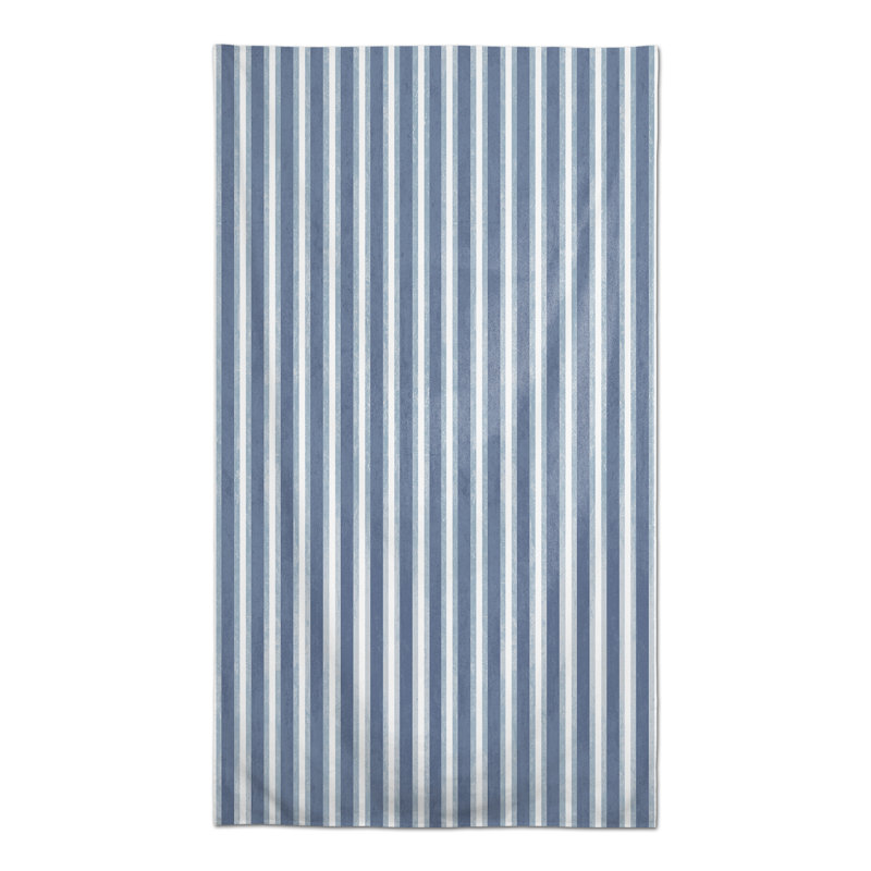 Tyann Striped Cotton Blend Tablecloth