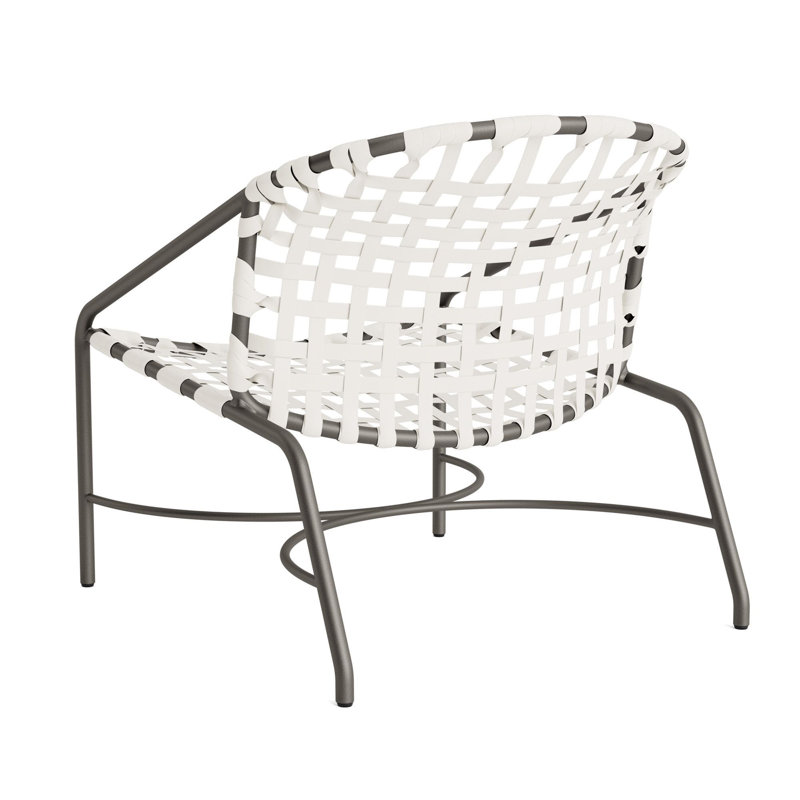 Kantan Outdoor Lounge Chair, Mica/White Lite
