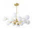 Lustre sphérique Spoutnik 12 lumières en verre