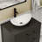 Sharee 30" Single Bathroom Vanity Set With Vessel Sink, Faucet And Drain, Assembly Required-1253476035
