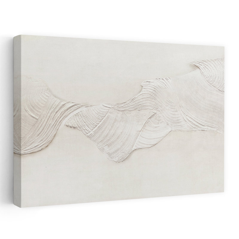 «Subtle Impressions Modern Abstract Modern», reproduction d'art sur toile, H 60 po x l 40 po