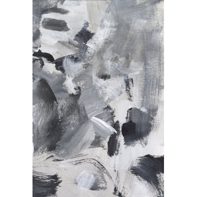 Black and White Mix II by Christina Long - Painting