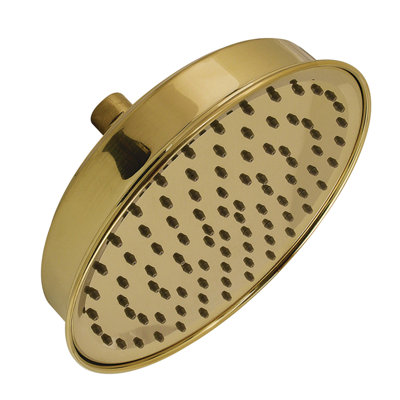 Kingston Brass Shower Scape 8-Inch Round Raindrop Brass Shower Head