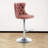 360°Swivel Bar Stools with Sliver Base-245266676