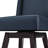 One Indoor/Outdoor Modern Classical Rotatable Bar Chair, City Armless Swiveling Bar Chair With Soild Wood Legs, High Table, Modern Counter, High Bar Stool, Home Office, Kitchen Island Chair-788587838