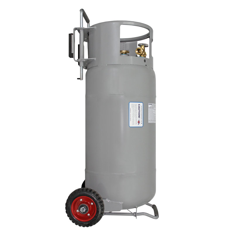 Réservoir de propane horizontal et vertical vide avec réservoir de propane 40LB Flame King