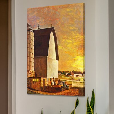 Barnyard' Painting Print on Wrapped Canvas -  Marmont Hill, MH-FMKIT-08-C-45