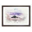 Mountain Peak in Alberta Canada in Abstract - Picture Frame Graphic Art Print-55726184-55726187