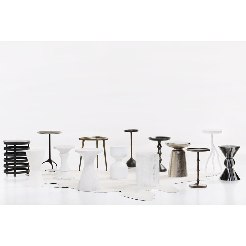 Arctic Block End Table
